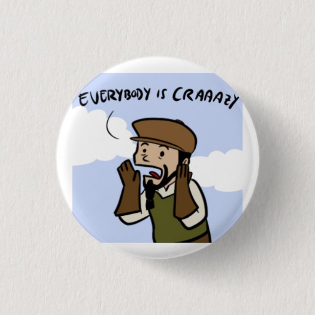 Tegnar 3 Cm Round Badge (Front)