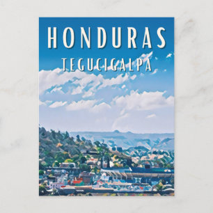 Tegucigalpa: between history and modernity postcard