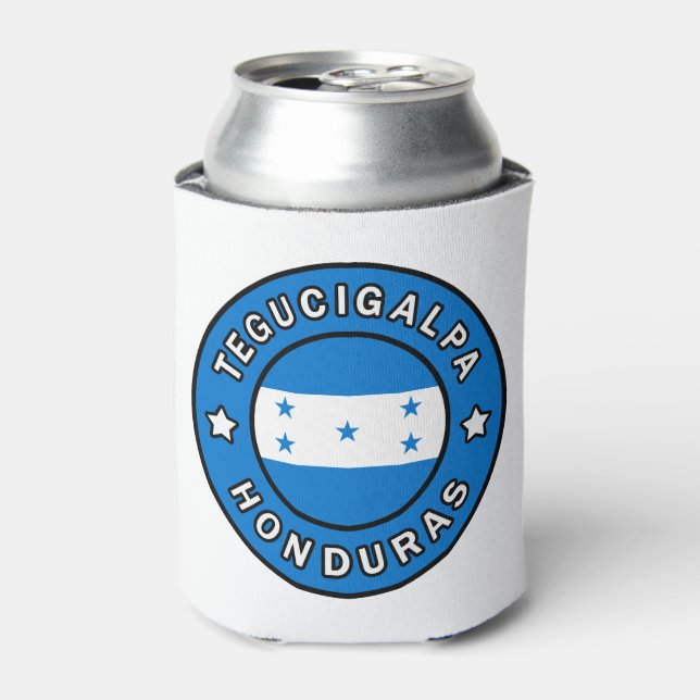 Tegucigalpa Honduras Can Cooler (Can Front)