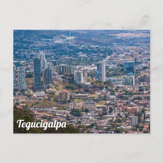 Tegucigalpa, Honduras City Postcard (Front)