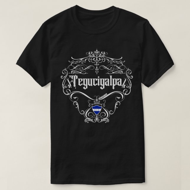 Tegucigalpa Vintage design 1 T-Shirt (Design Front)