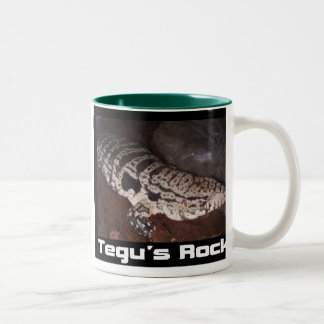 Tegu's Rock Two-Tone Coffee Mug