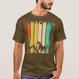 Tehachapi California Mountains Retro Railroad T-Shirt