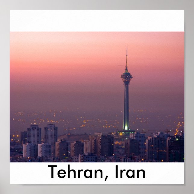 Tehran in Iran Poster (Front)