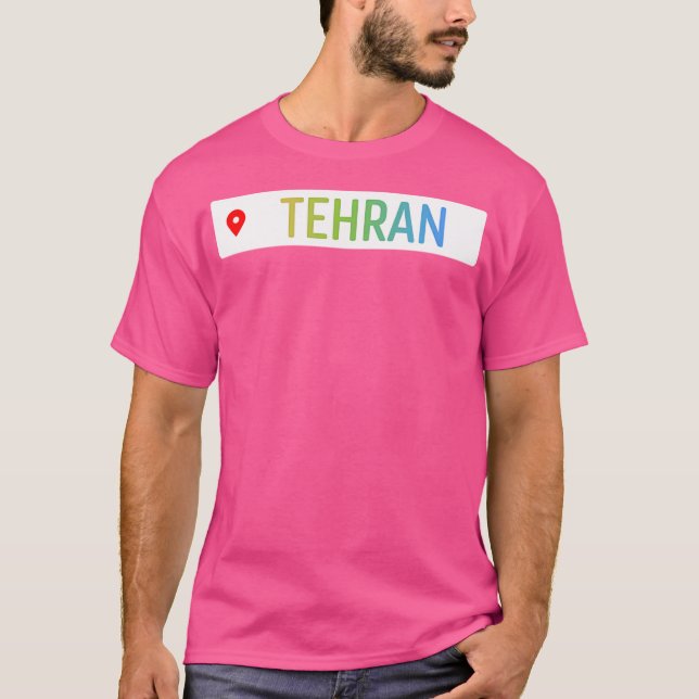 Tehran Rainbow Iran T-Shirt (Front)