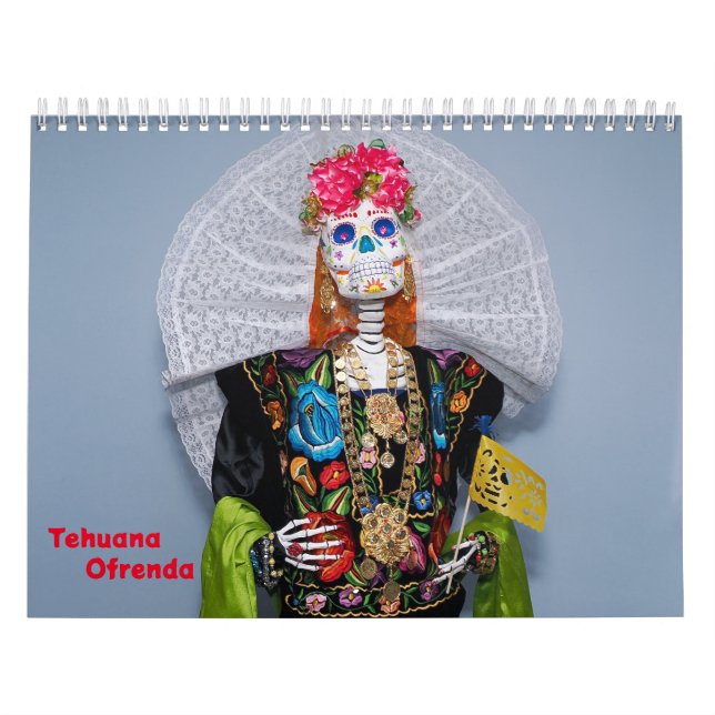 Tehuana Ofrenda Calendar (Cover)