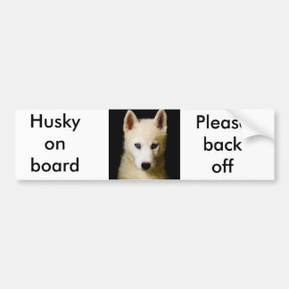 Tehya - Siberian Husky Bumper Sticker