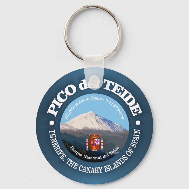 Teide Key Ring (Front)