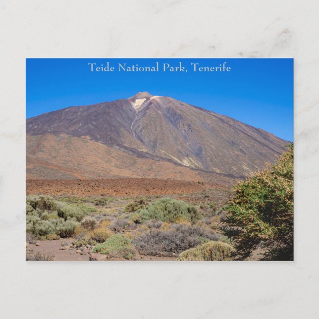 Teide National Park, Tenerife Postcard (Front)