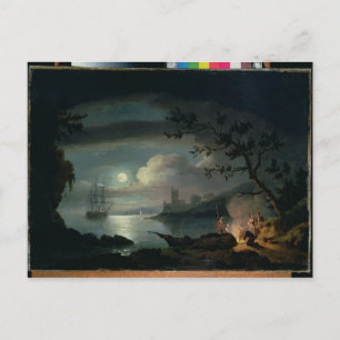 Teignmouth by moonlight postcard