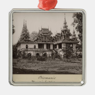 Teik Kyaung monastery, isle of Ka Toe Metal Tree Decoration