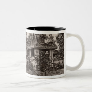 Teik Kyaung monastery, isle of Ka Toe Two-Tone Coffee Mug
