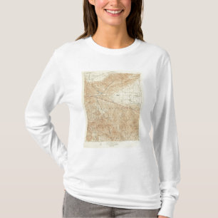Tejon quadrangle showing San Andreas Rift T-Shirt