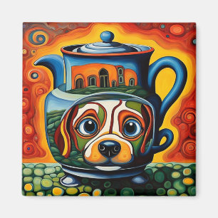 Tekanne Dyr 6 Magnet