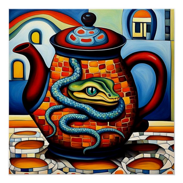 Tekanne Dyr 8 Poster (Front)