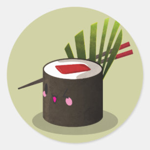 Tekka Maki Classic Round Sticker