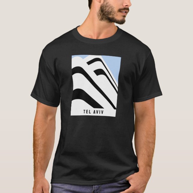 Tel Aviv Bauhaus Architecture Premium T-Shirt (Front)