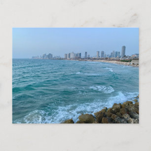 Tel Aviv, Israel Shoreline Postcard