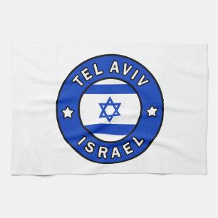 Tel Aviv Israel Tea Towel