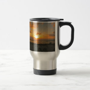 Tel Aviv Sunset Travel Mug