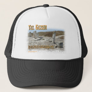 Tel Gezer Standing Stones Trucker Hat