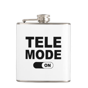 Tele Mode On Hip Flask