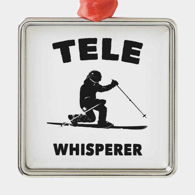 Tele Whisperer Metal Tree Decoration (Front)