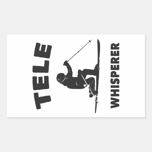 Tele Whisperer Rectangular Sticker (Front)