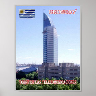 Telecommunications Tower - Uruguay - Poster