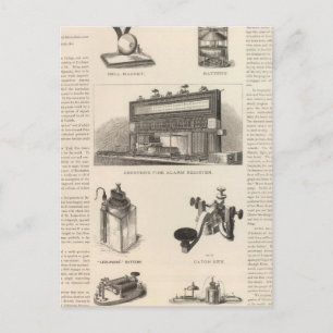 Telegraphy in the United States Postcard