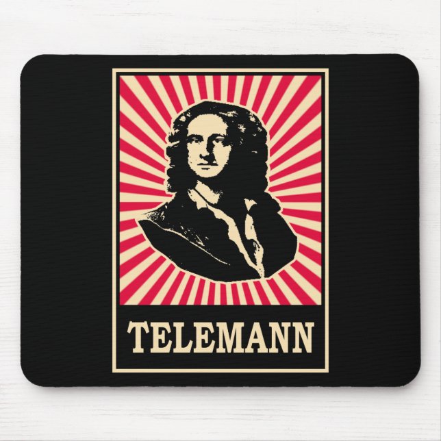 Telemann Mouse Mat (Front)