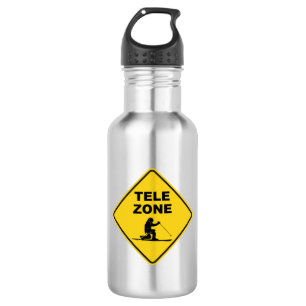 Telemark Ski Zone Sign 532 Ml Water Bottle