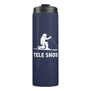 Telemark Skiing Snob Thermal Tumbler