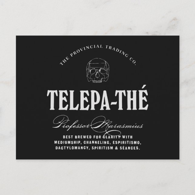 TELEPA-THÉ - postcard (Front)