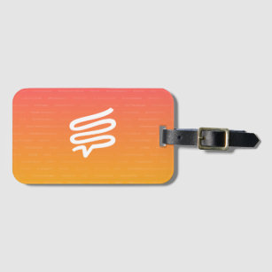 Telepath luggage tag with business card slot