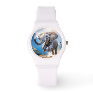 TELEPHANT - Wall Clock Watch
