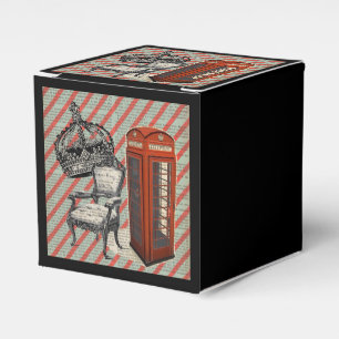 telephone booth victorian  jubilee crown london favour box