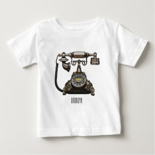 Telephone cartoon illustration baby T-Shirt