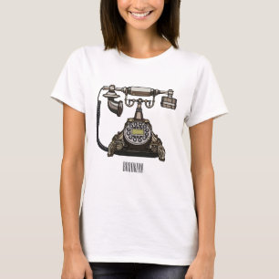 Telephone cartoon illustration T-Shirt