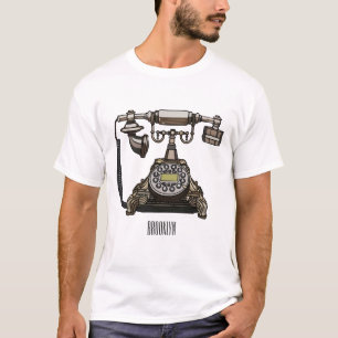 Telephone cartoon illustration T-Shirt
