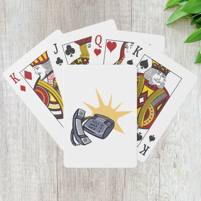 Telephone Communications Playing Cards (Creator Uploaded)