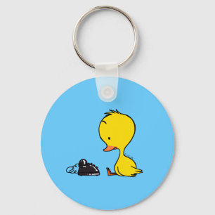 Telephone & Duck Key Ring