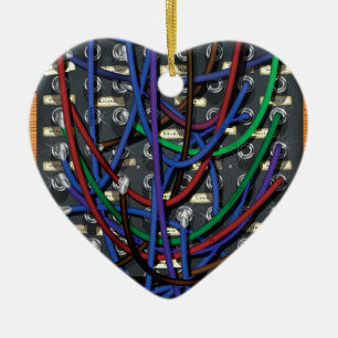 Telephone Exchange Ceramic Tree Decoration