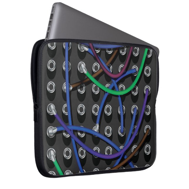 Telephone Exchange Laptop Sleeve (Front Right)