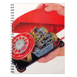 telephone guts revealed notebook