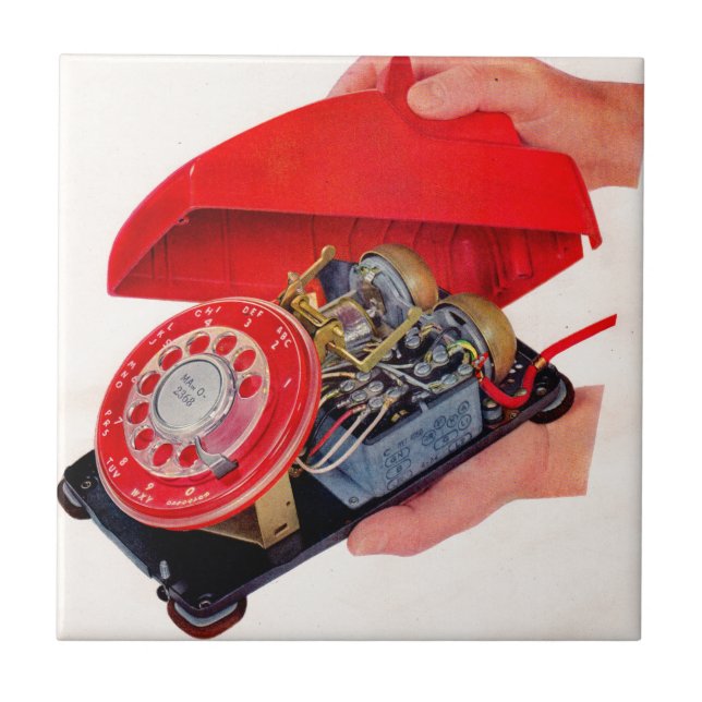 telephone guts revealed tile (Front)