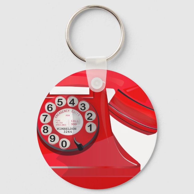 Telephone Key Ring (Front)