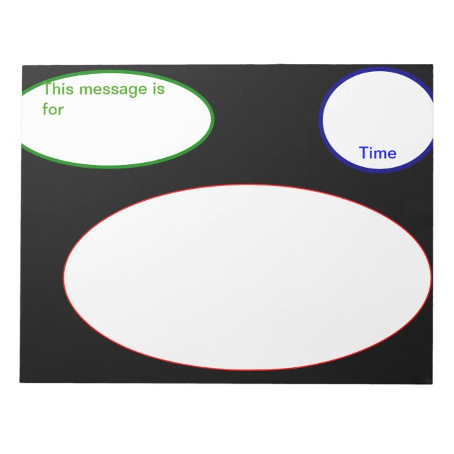 Telephone Message Pad (Front)