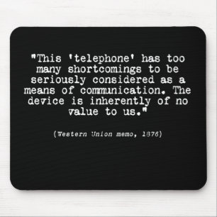 Telephone Mouse Mat