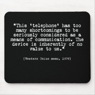 Telephone Mouse Mat